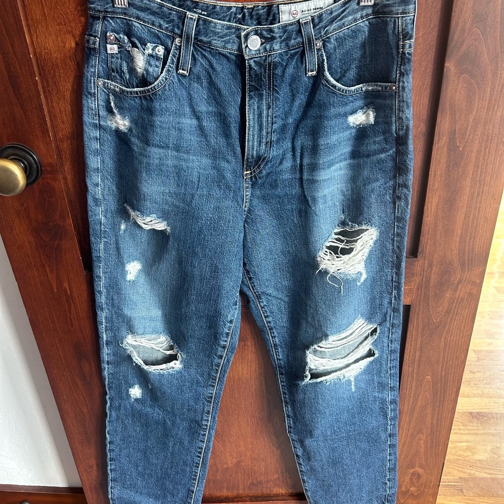 AG Distressed Denim